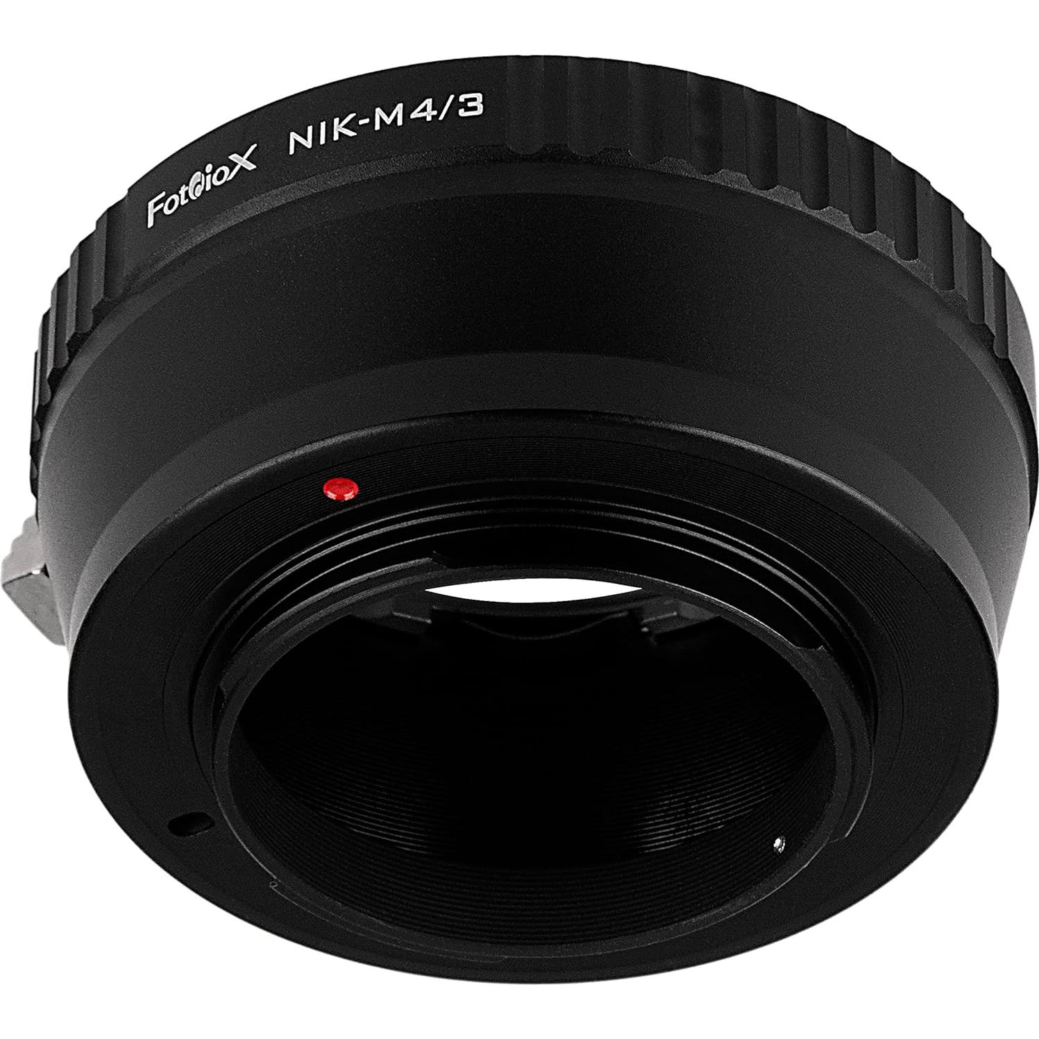 Adaptador Fotodiox Nikon Nikkor F a Micro Cuatro Tercios MFT