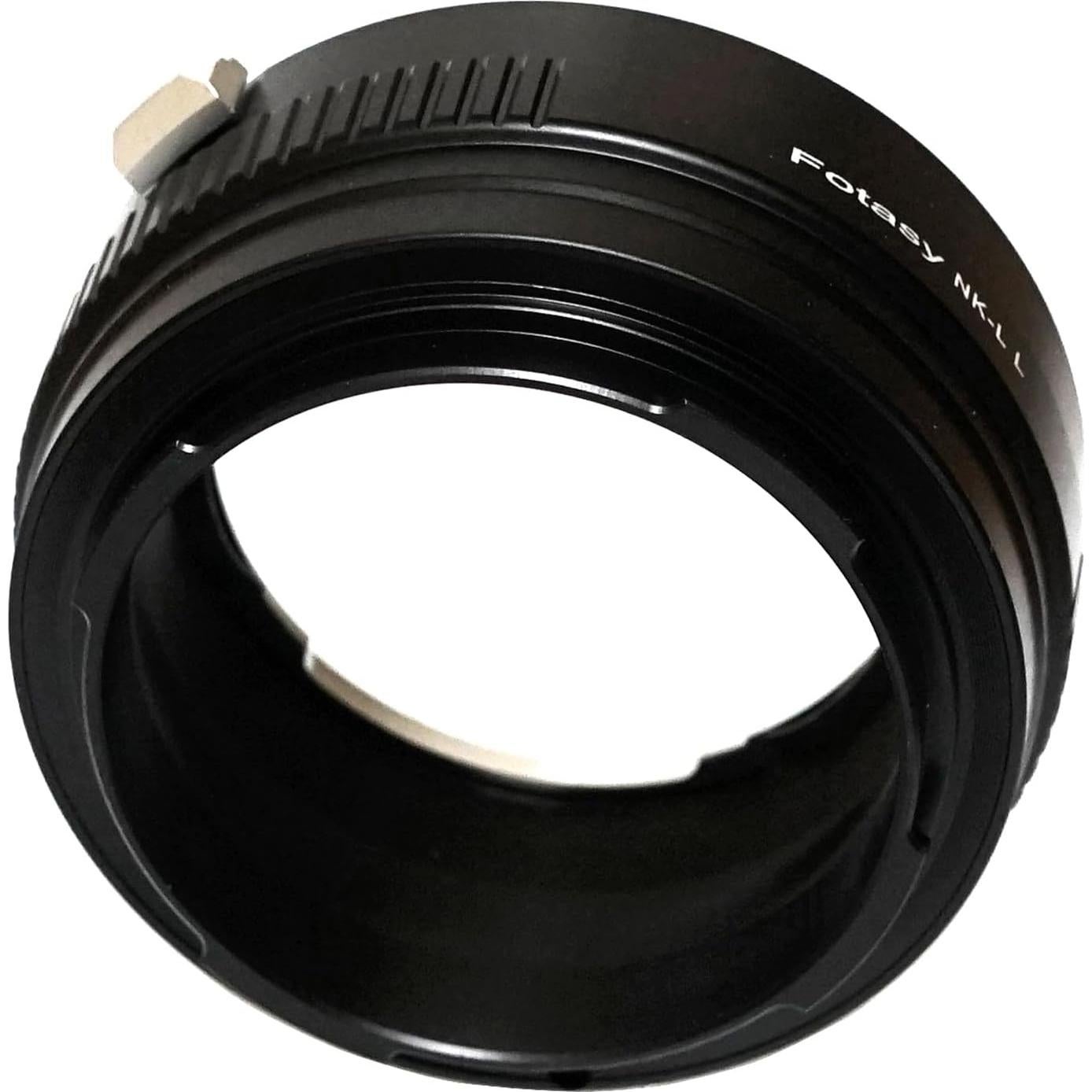 Adaptador de lente Fotasy NK F Mount a L Mount para Panasonic y Leica