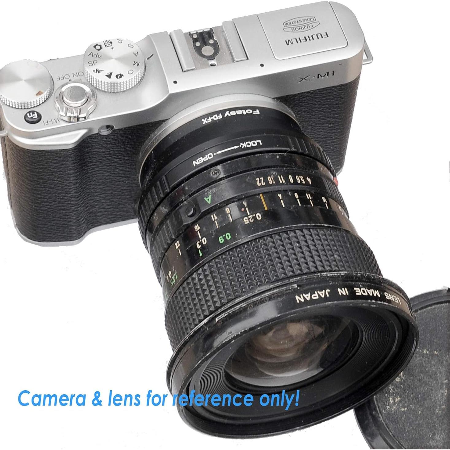 Adaptador de Lente Fotasy FD a Fuji X - Compatible con X-Mount