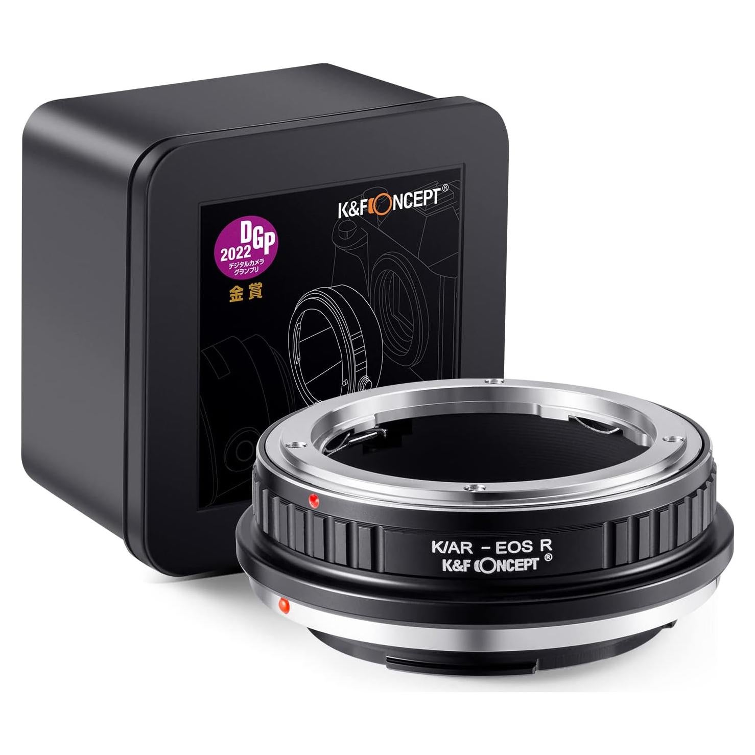 Adaptador de Montura K&F Concept AR-EOS R para Lentes Konica