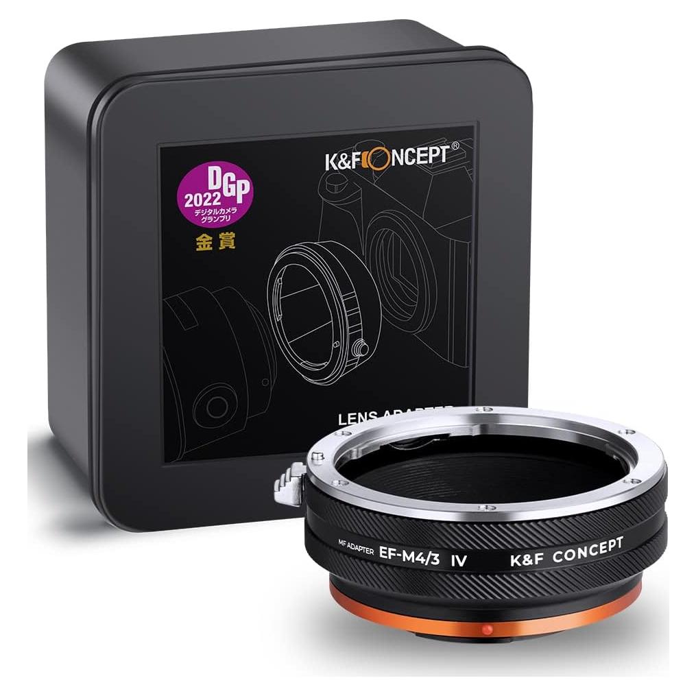 Adaptador de Montura de Lente K&F Concept para Canon EF a M4/3