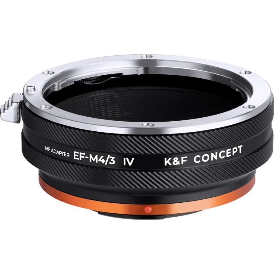 Adaptador de Montura de Lente K&F Concept para Canon EF a M4/3