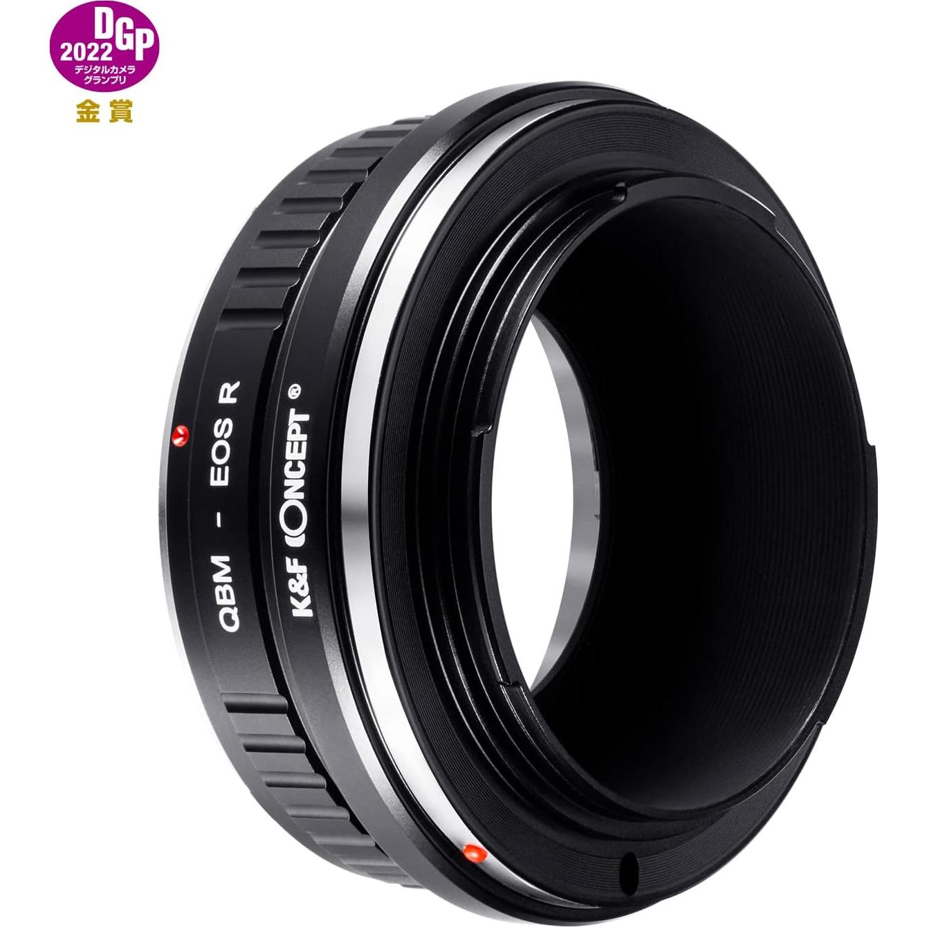 Adaptador de Montura K&F Concept QBM-EOS R para Lentes Rollei