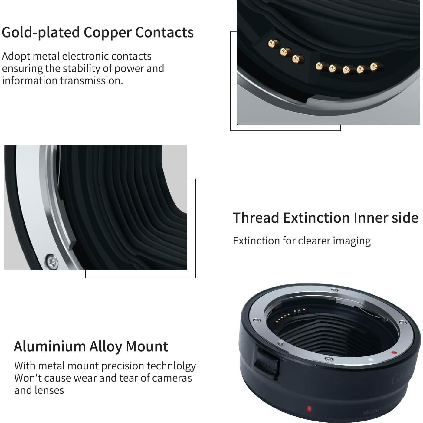 Adaptador de Montura EF-EOS R Valband para Lentes Canon