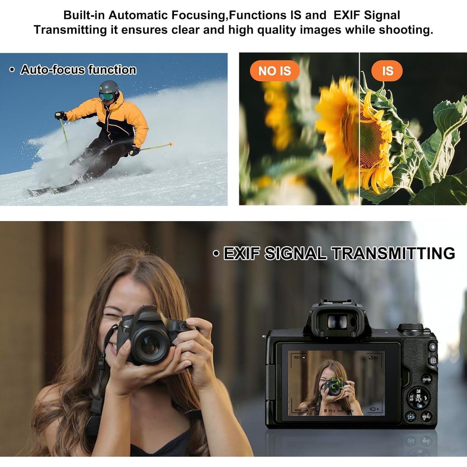 Adaptador de Montura EF-EOS R Valband para Lentes Canon