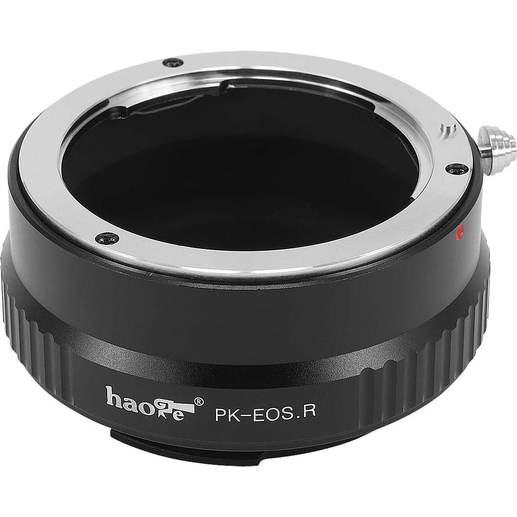 Adaptador de Lente Manual Haoge PK a Canon RF - Enfoque Manual