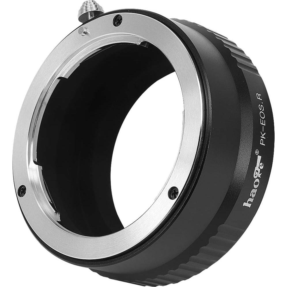 Adaptador de Lente Manual Haoge PK a Canon RF - Enfoque Manual