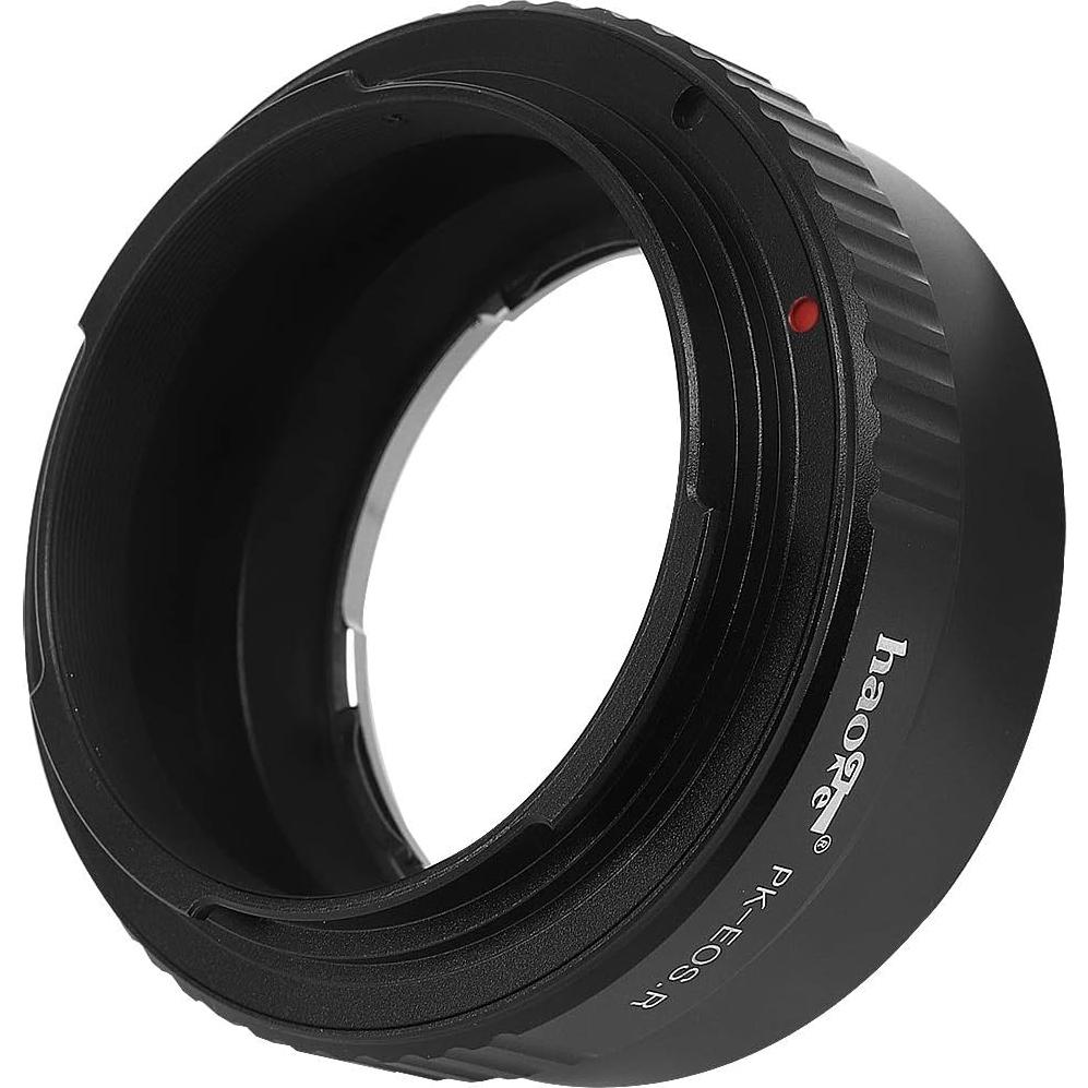 Adaptador de Lente Manual Haoge PK a Canon RF - Enfoque Manual
