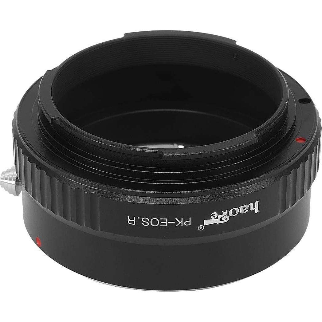 Adaptador de Lente Manual Haoge PK a Canon RF - Enfoque Manual