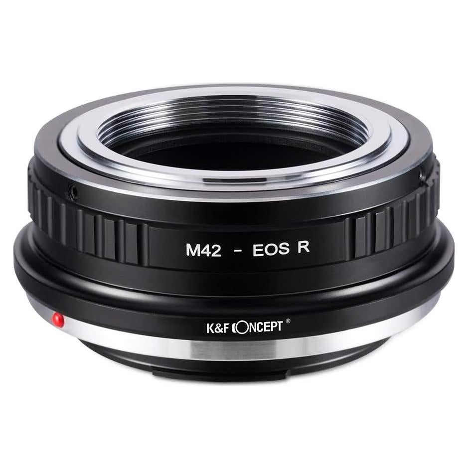 Adaptador de Montura K&F Concept M42 a Canon EOS R - Enfoque Manual