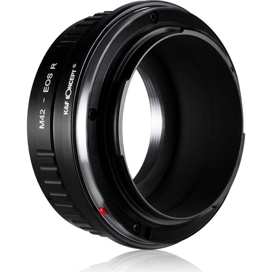 Adaptador de Montura K&F Concept M42 a Canon EOS R - Enfoque Manual