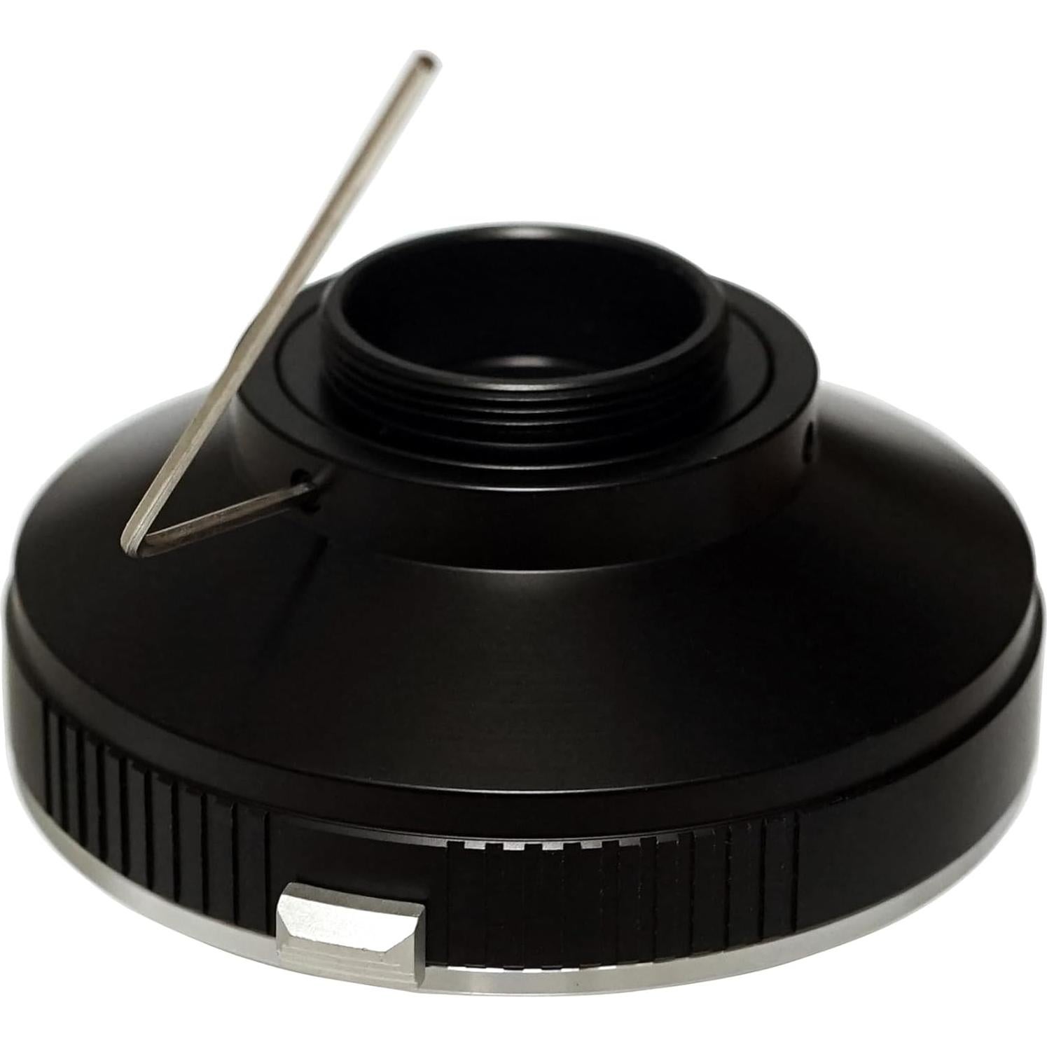 Adaptador de Lente Fotasy Canon EF a C Mount para DSLR y CCTV