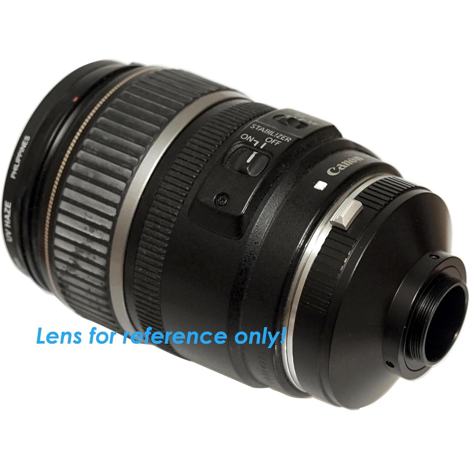 Adaptador de Lente Fotasy Canon EF a C Mount para DSLR y CCTV