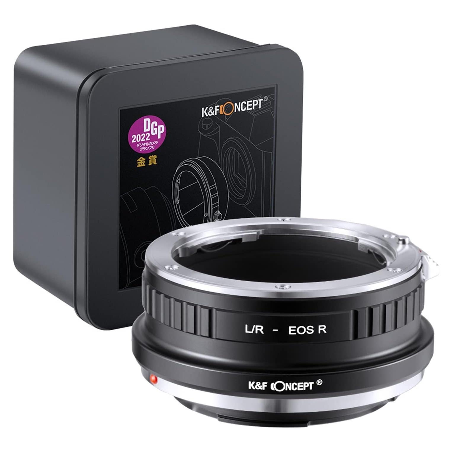 Adaptador de Montura de Lente K&F Concept Leica R a Canon EOS R