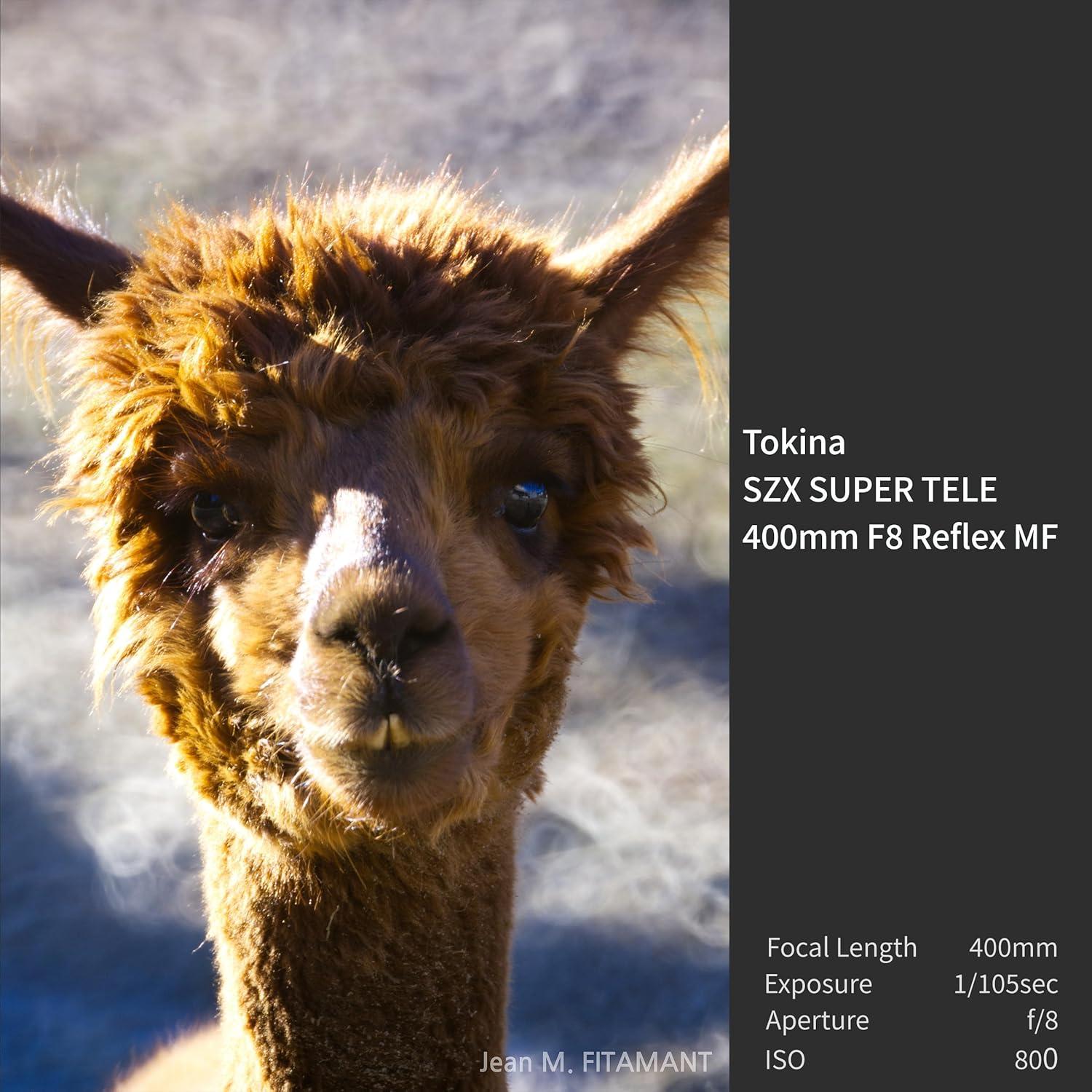 Lente Telefoto Tokina SZX 400mm F8 Reflex MF Micro 4/3