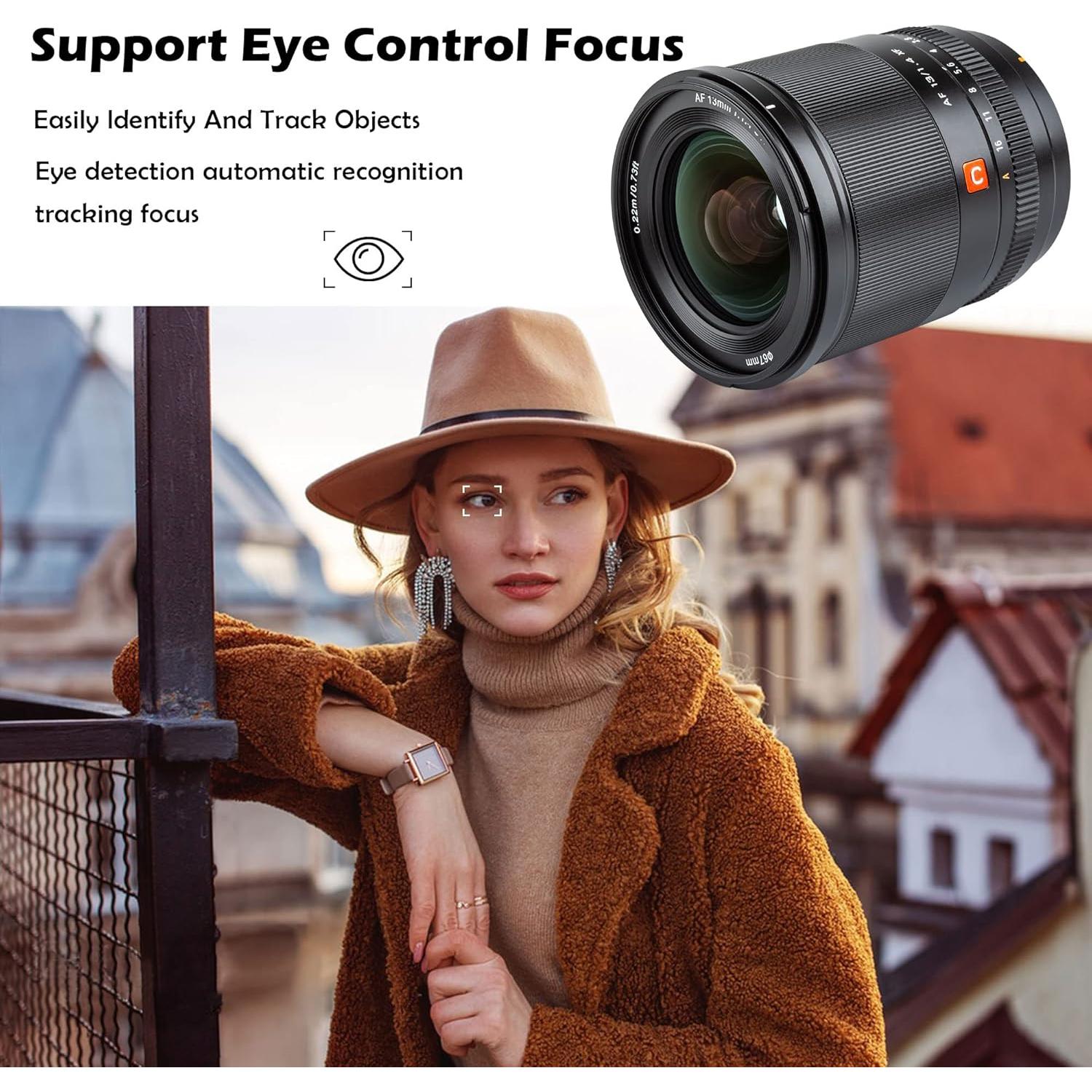 Lente VILTROX 13mm F1.4 APS-C para Fujifilm X - Enfoque Automático