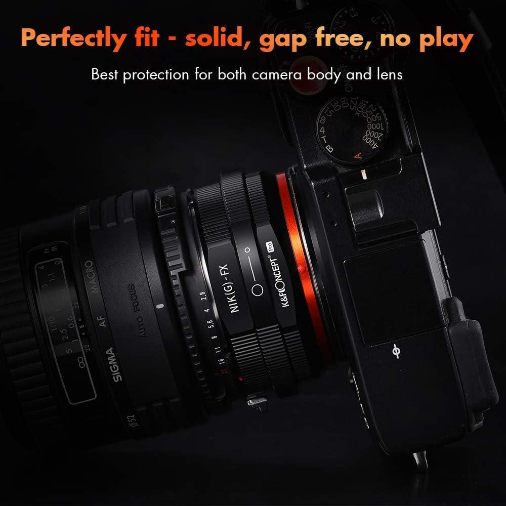 Adaptador de Montura de Lente K&F Concept Nikon a Fujifilm X