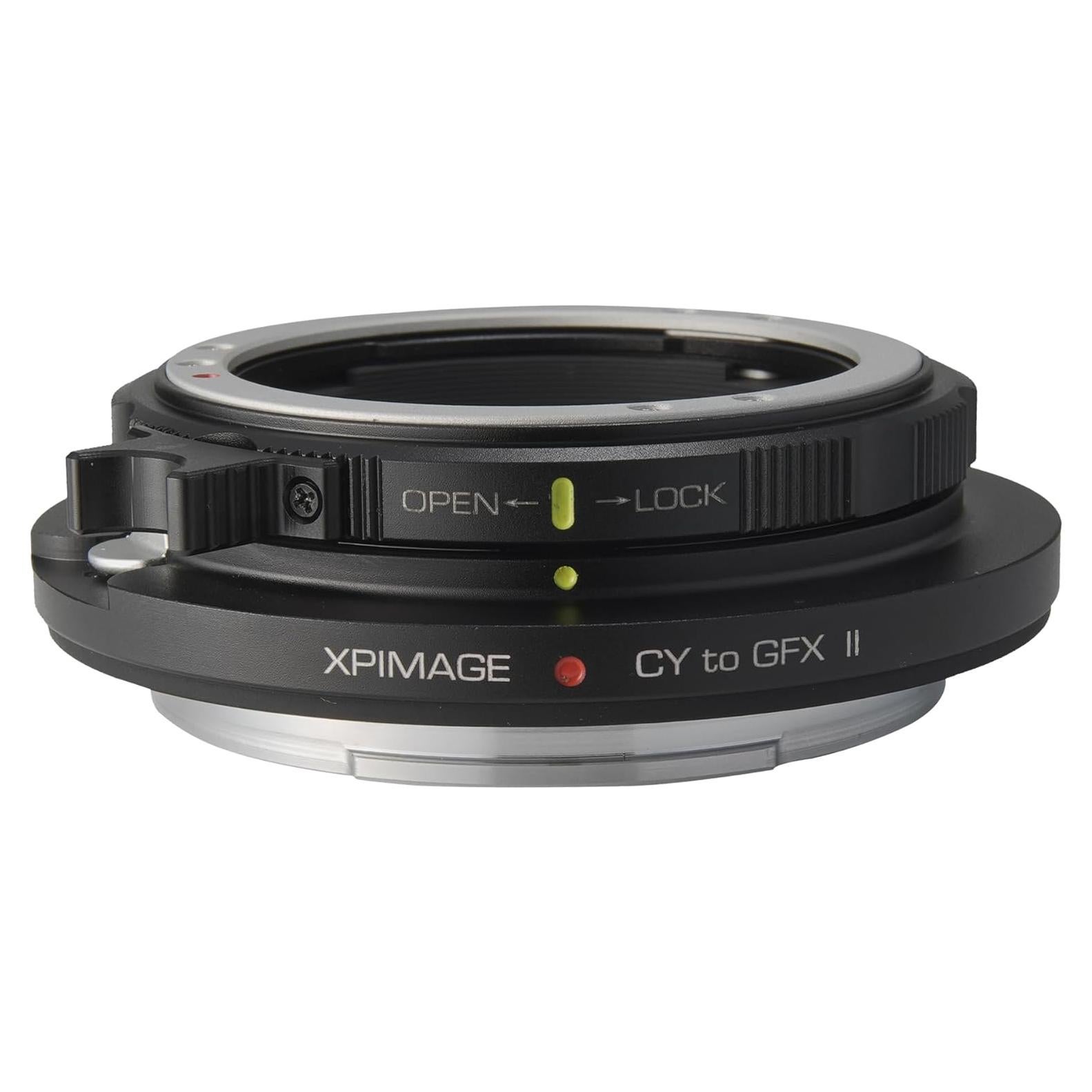 Anillo Adaptador de Lente Contax Yashica CY a Fujifilm GFX