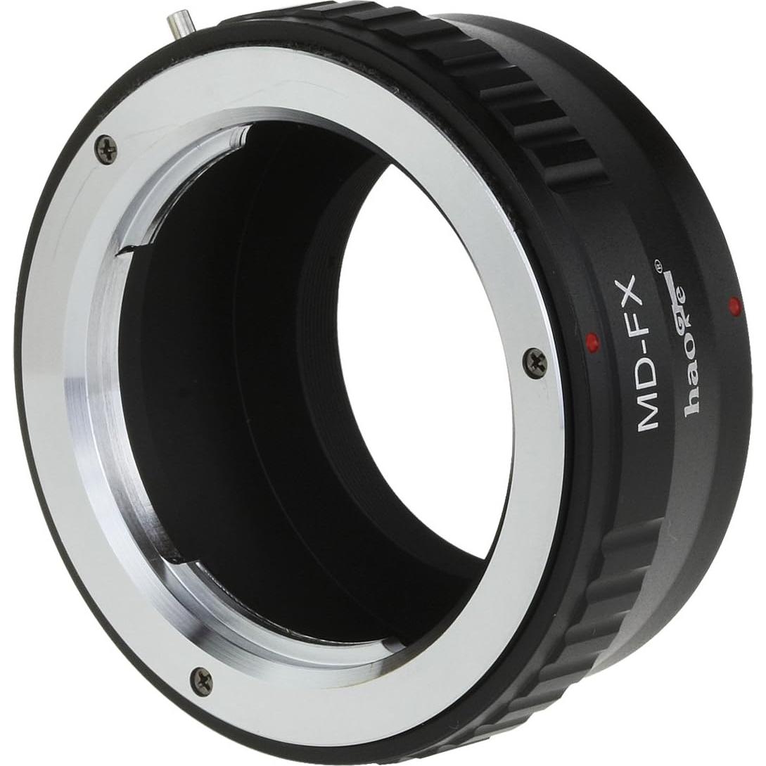 Adaptador de Lente Haoge MD a Fujifilm X - Manual, Metal