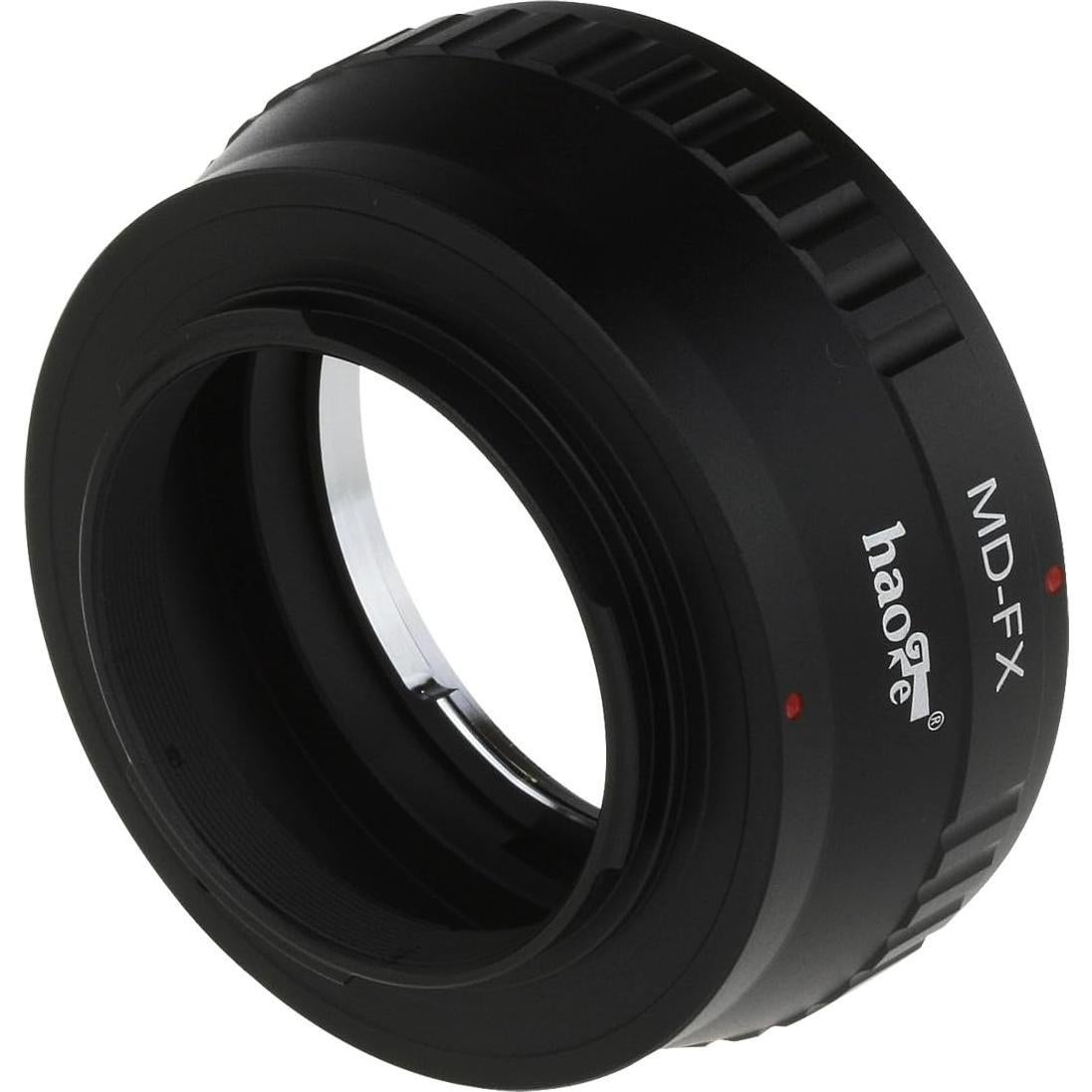 Adaptador de Lente Haoge MD a Fujifilm X - Manual, Metal