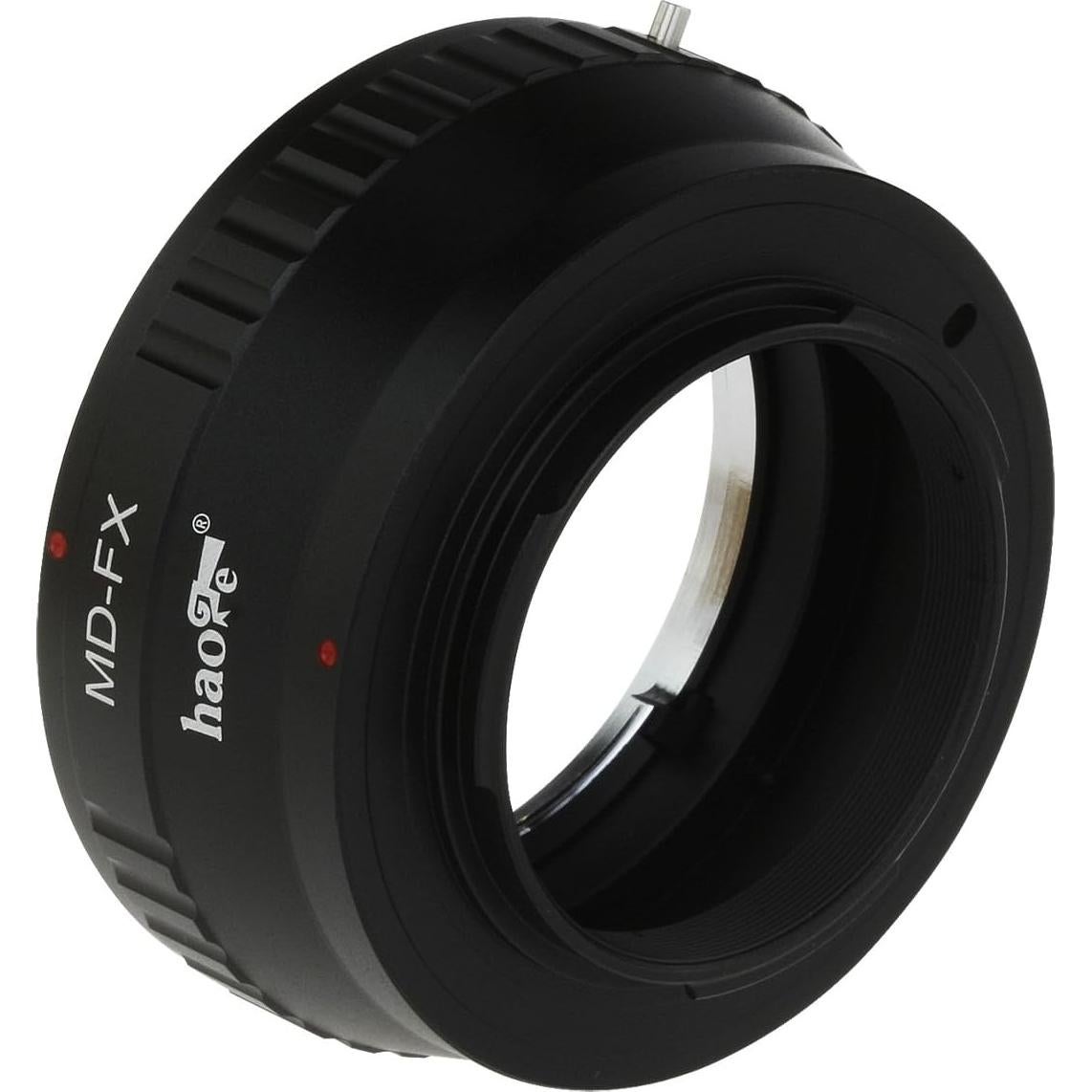 Adaptador de Lente Haoge MD a Fujifilm X - Manual, Metal