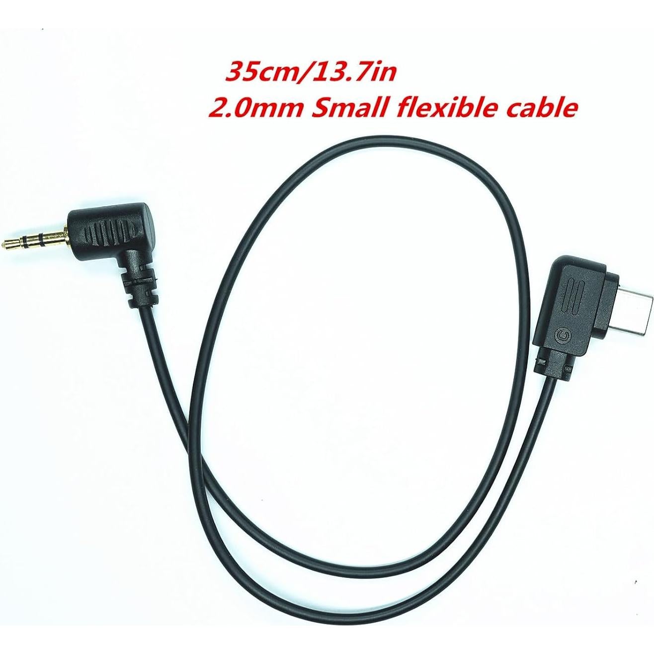 Cable de liberación del obturador RSS-F 2.5mm para cámaras Fuji y DJI