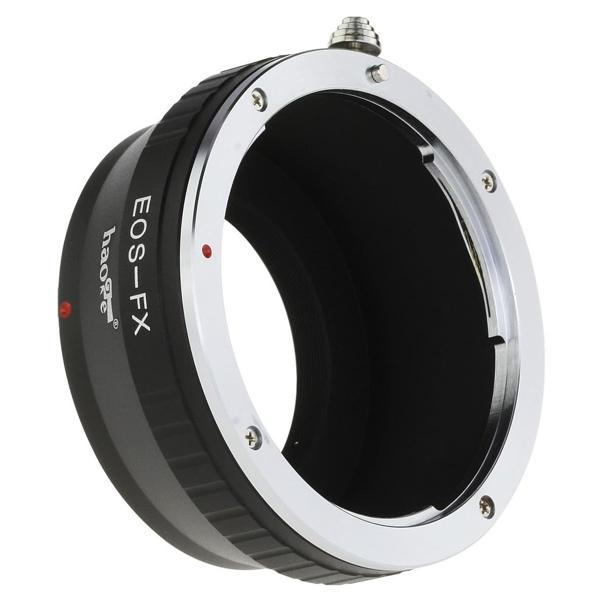 Adaptador de Lente Manual Haoge para Canon EOS EF EFS a Fujifilm X