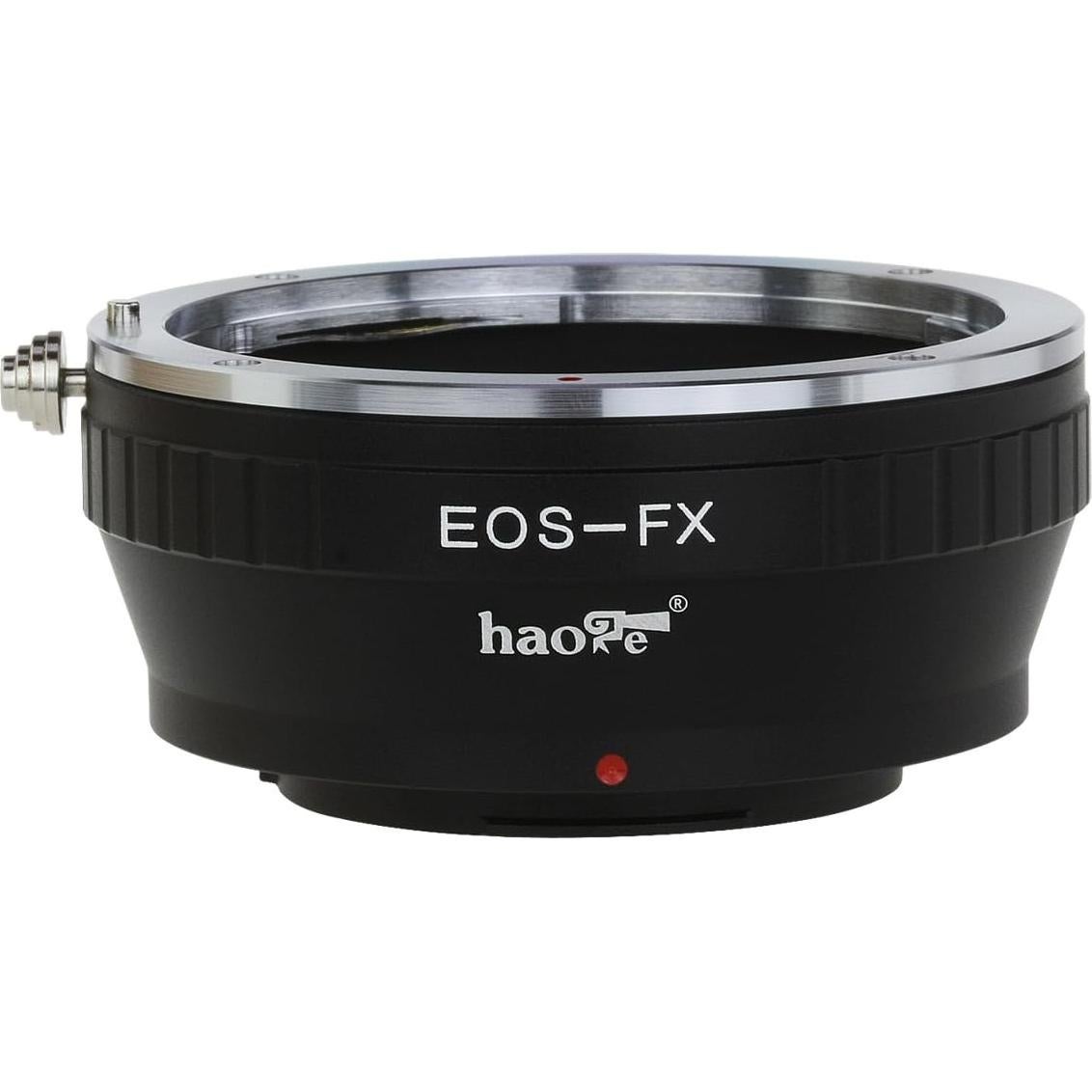 Adaptador de Lente Manual Haoge para Canon EOS EF EFS a Fujifilm X