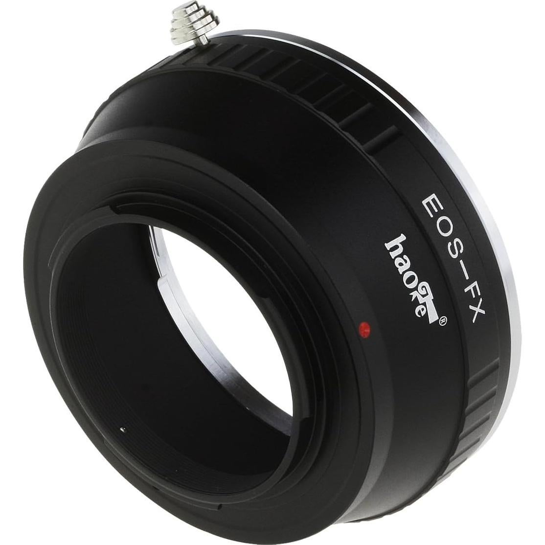 Adaptador de Lente Manual Haoge para Canon EOS EF EFS a Fujifilm X