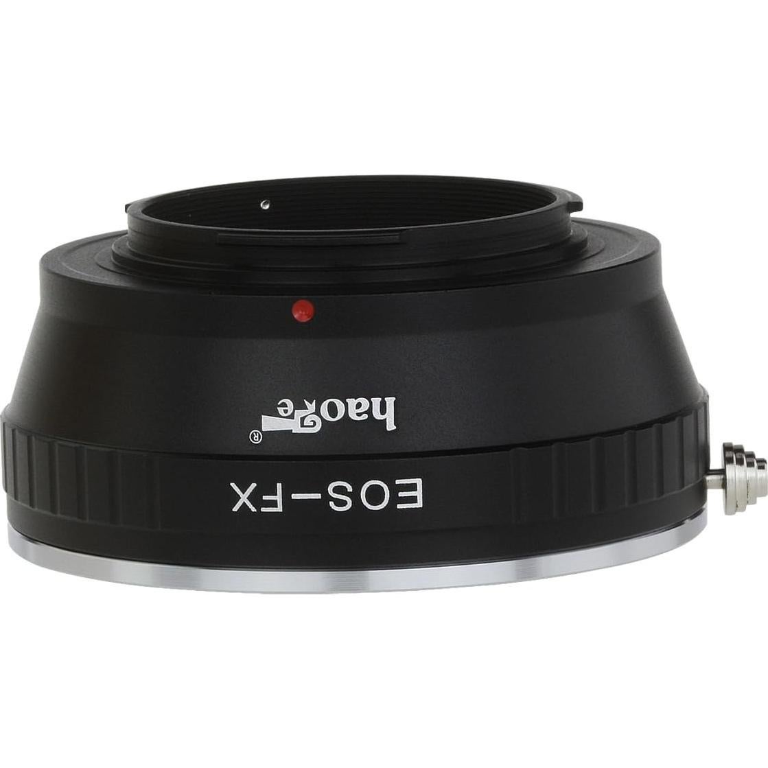 Adaptador de Lente Manual Haoge para Canon EOS EF EFS a Fujifilm X