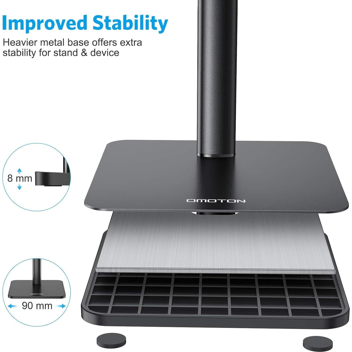 Soporte para Teléfono OMOTON Ajustable 3.5-7.0 pulgadas