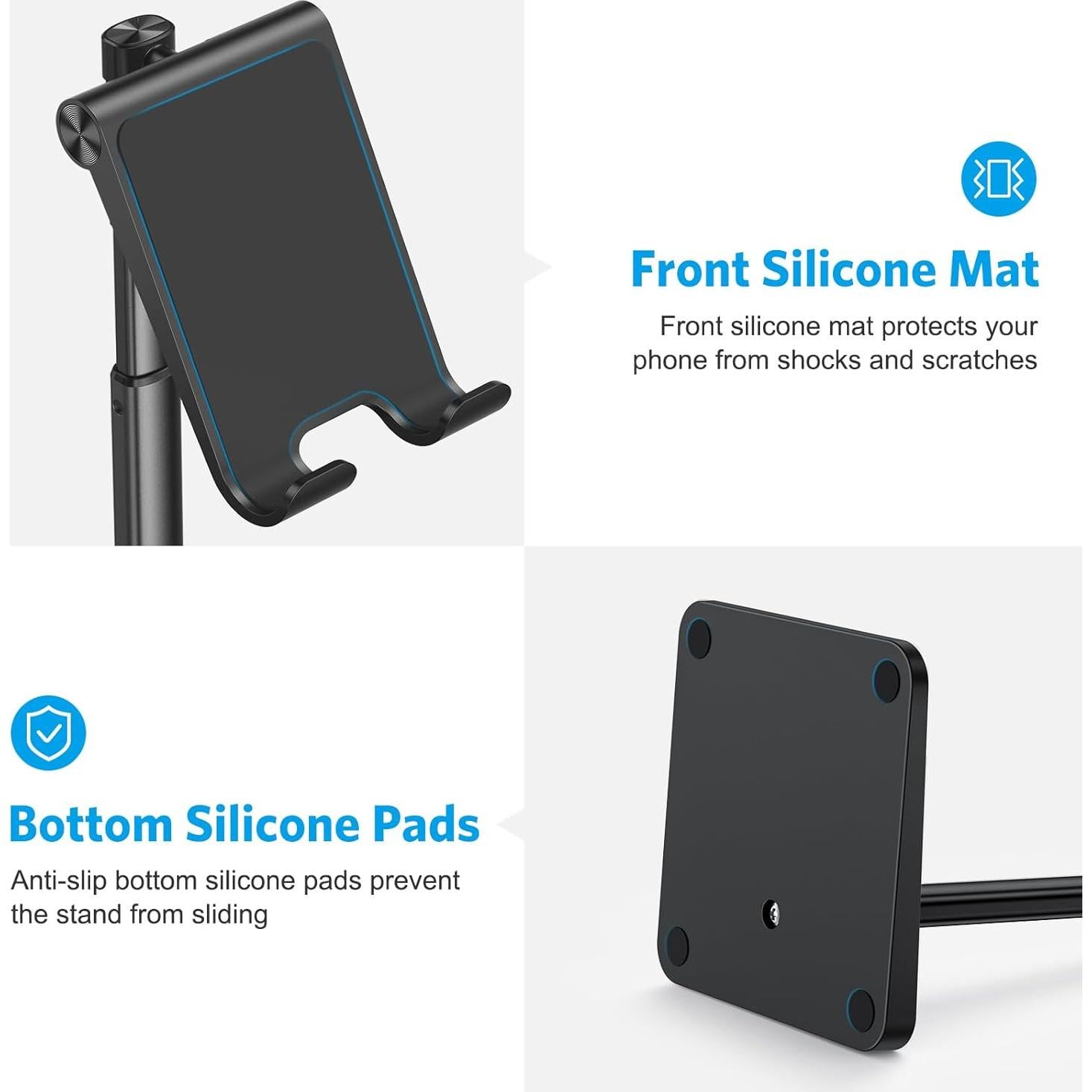 Soporte para Teléfono OMOTON Ajustable 3.5-7.0 pulgadas