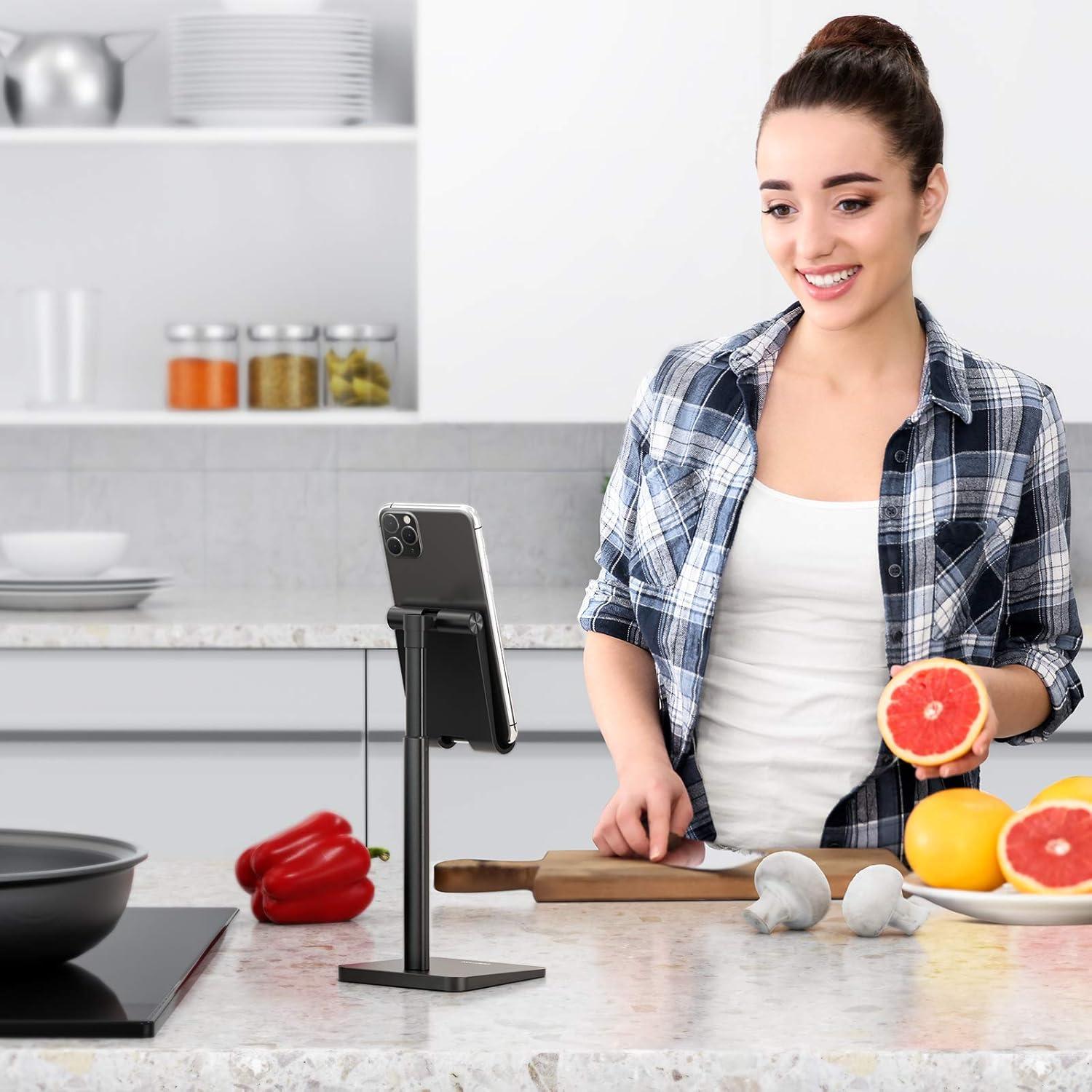 Soporte para Teléfono OMOTON Ajustable 3.5-7.0 pulgadas