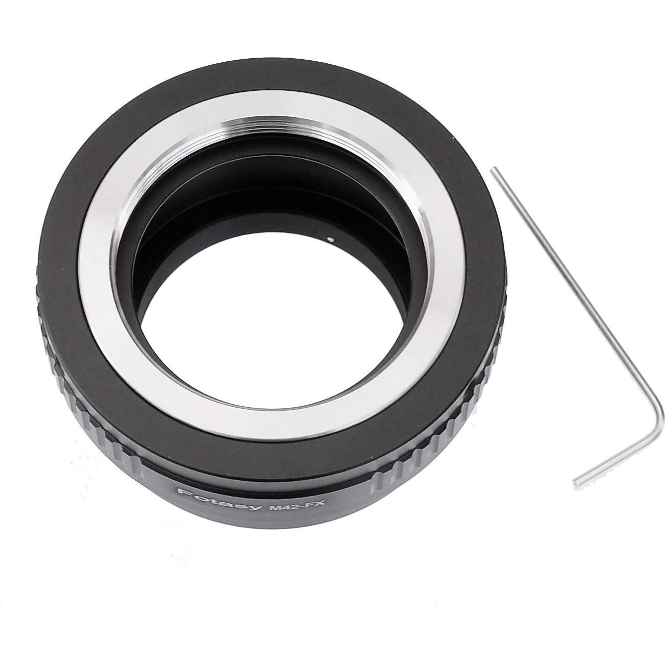 Adaptador Fotasy M42 a Fuji X para Cámaras Sin Espejo