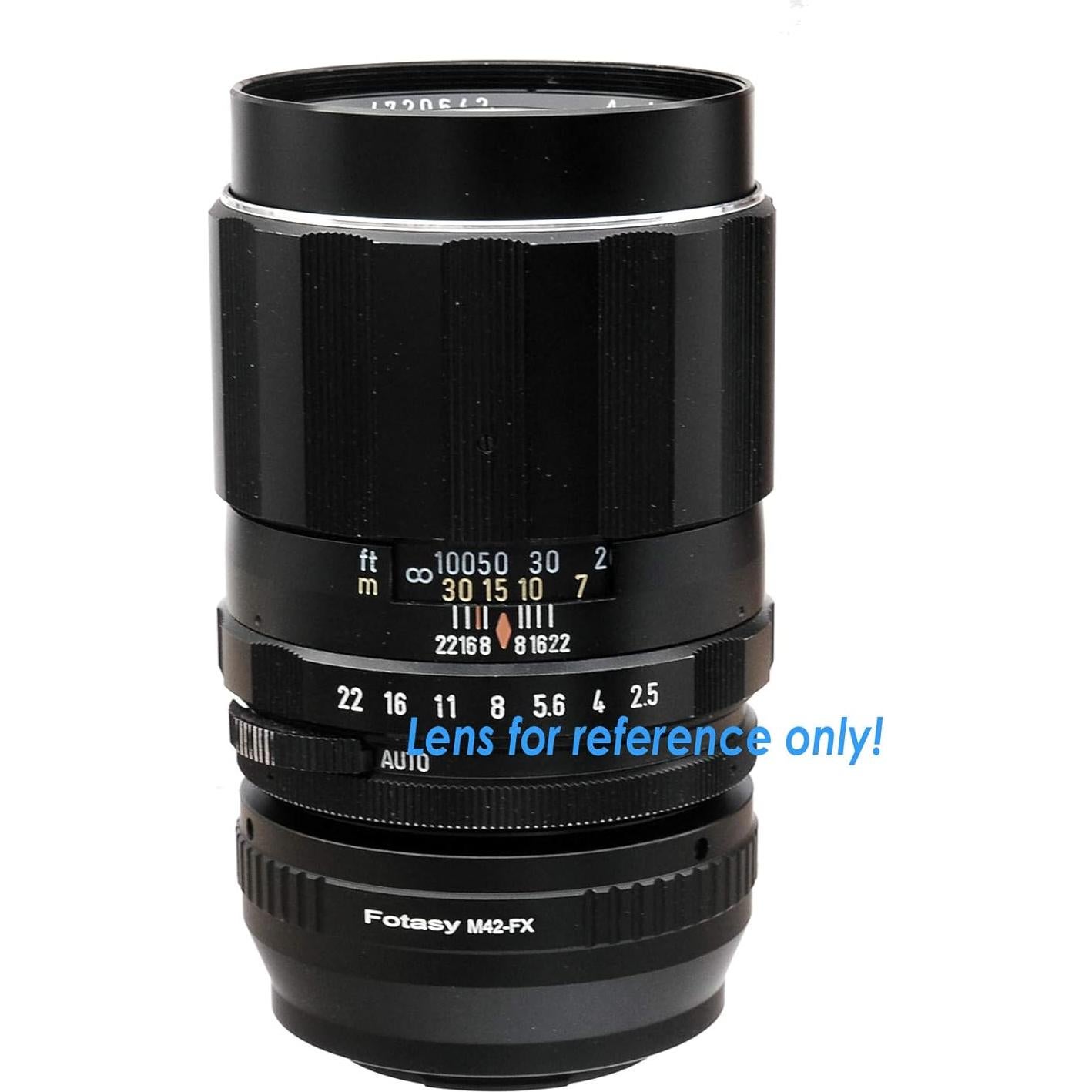 Adaptador Fotasy M42 a Fuji X para Cámaras Sin Espejo