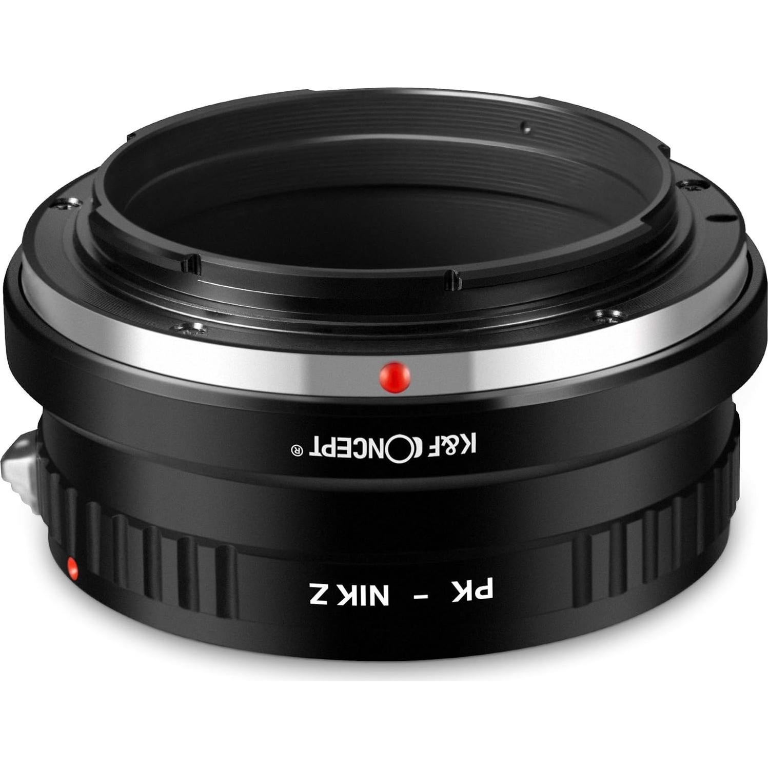 Adaptador de Montura K&F Concept Pentax PK a Nikon Z6 Z7