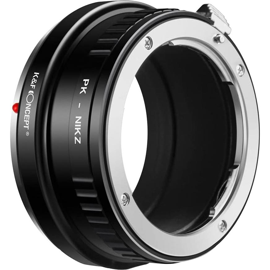 Adaptador de Montura K&F Concept Pentax PK a Nikon Z6 Z7