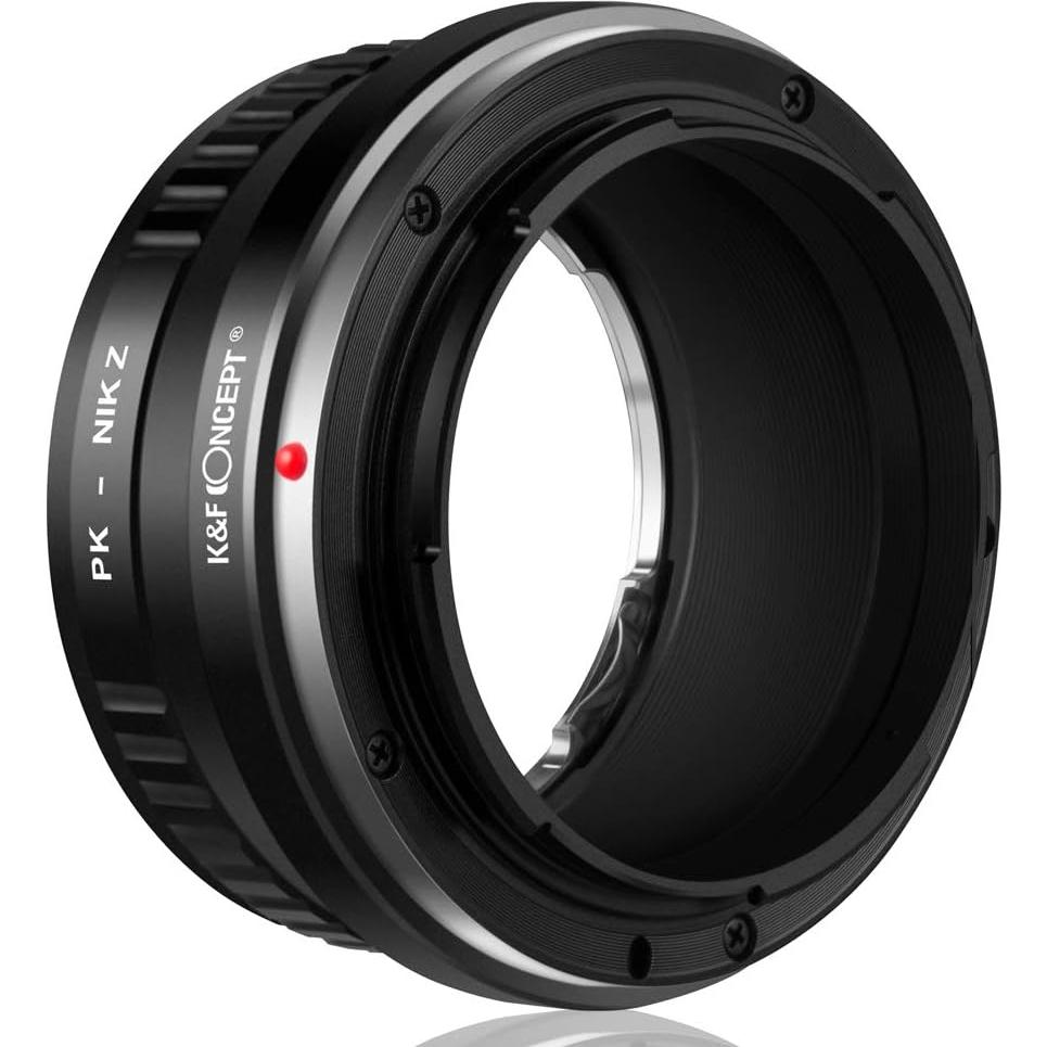 Adaptador de Montura K&F Concept Pentax PK a Nikon Z6 Z7