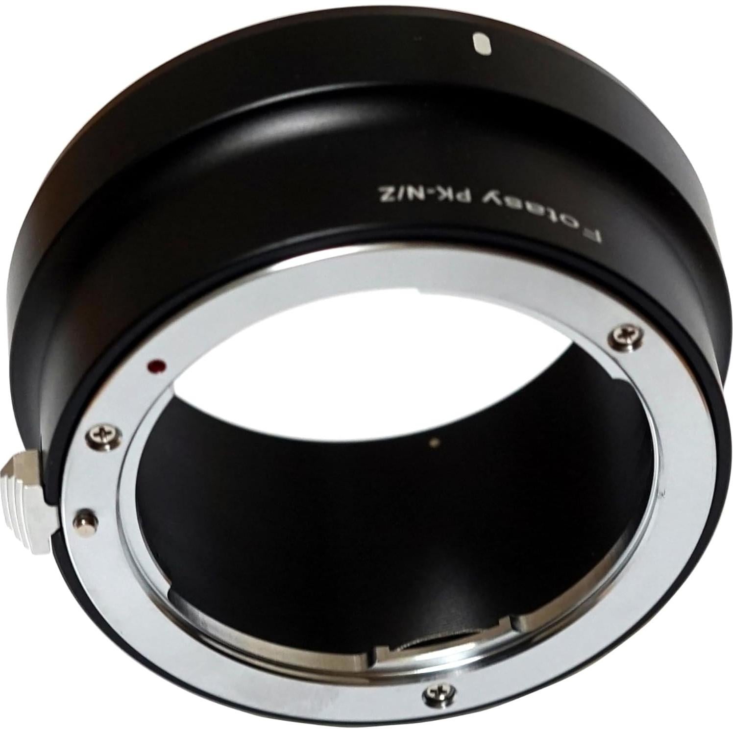 Adaptador de lente Fotasy PK a Nikkor Z para cámaras sin espejo