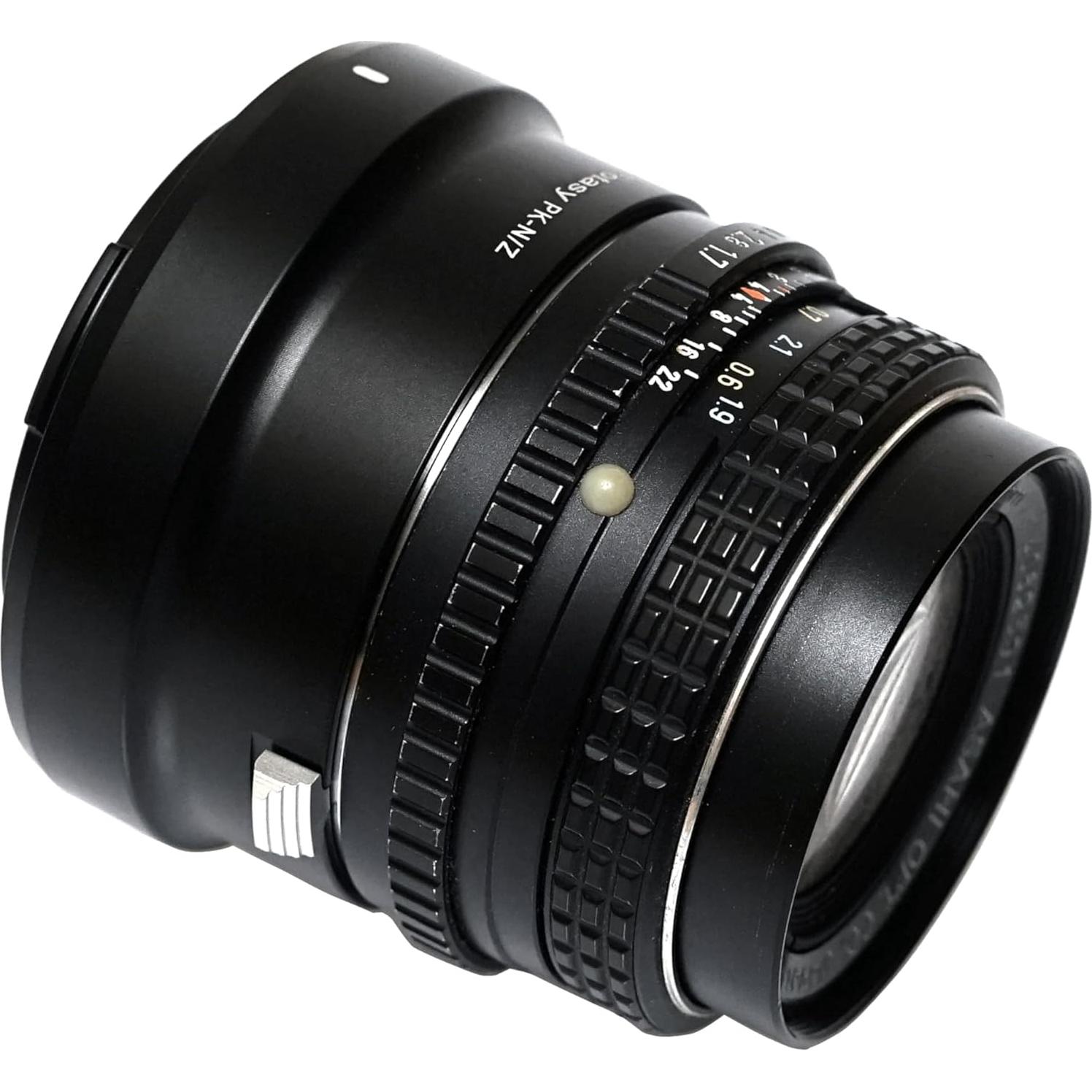 Adaptador de lente Fotasy PK a Nikkor Z para cámaras sin espejo