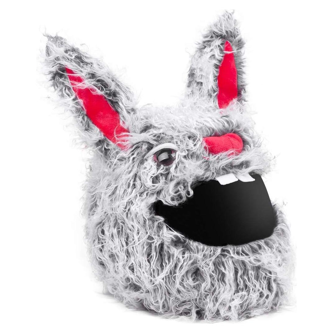 Cubierta de Casco MotoLoot Conejo Malvado para Motocicleta