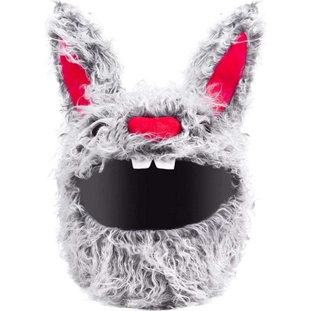 Cubierta de Casco MotoLoot Conejo Malvado para Motocicleta