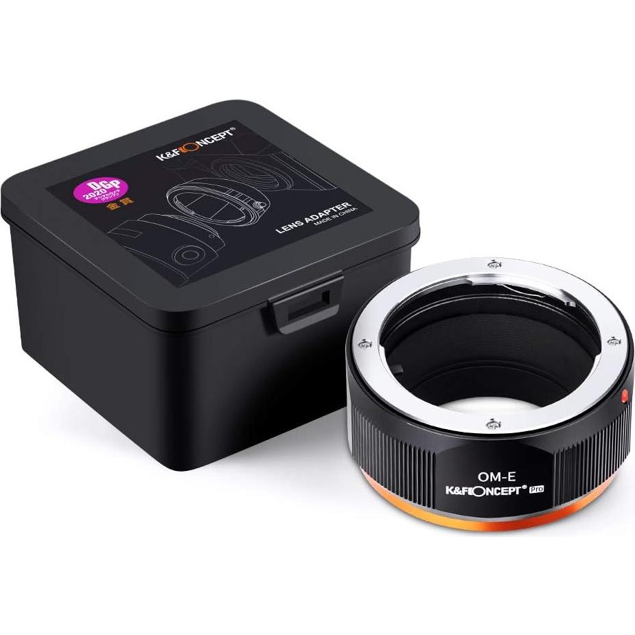 Adaptador de Montura K&F Concept OM-E para Lentes Olympus a Sony E