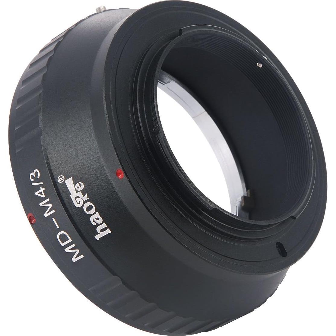 Adaptador de Lente Manual Haoge MD-M43 para Minolta a M4/3