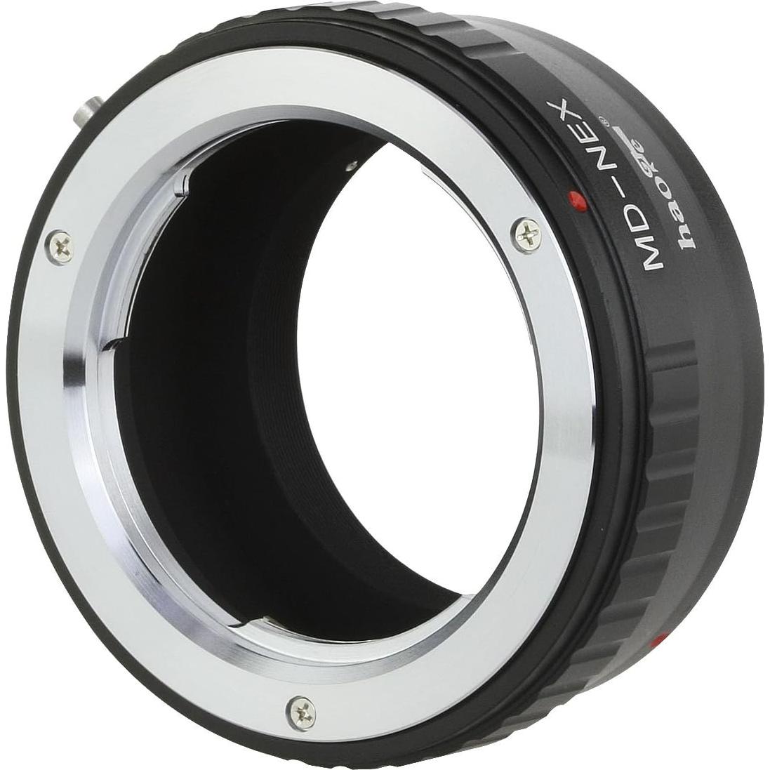 Adaptador de Lente Haoge MD MC a Sony E Mount - Compatible con A7, A6000