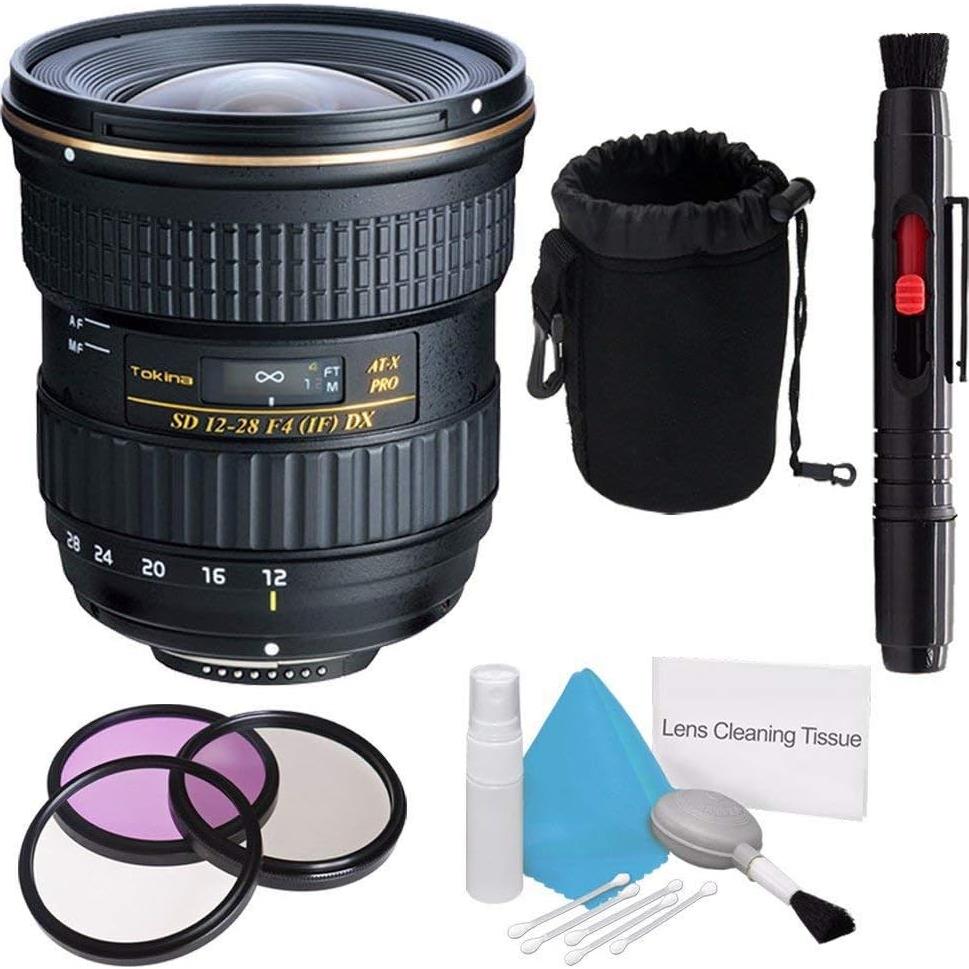 Lente Tokina 12-28mm f/4.0 AT-X Pro para Canon + Kit de Limpieza