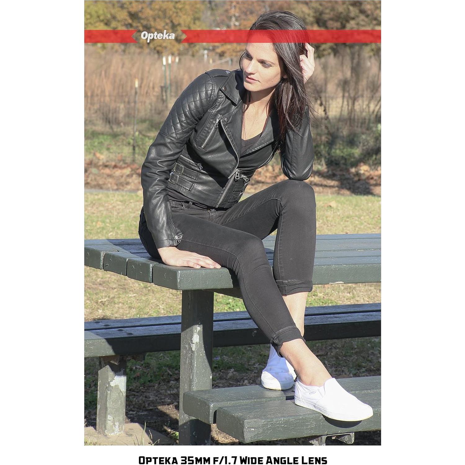 Lente Opteka 35mm f/1.7 Manual para Canon EF-M - 204g