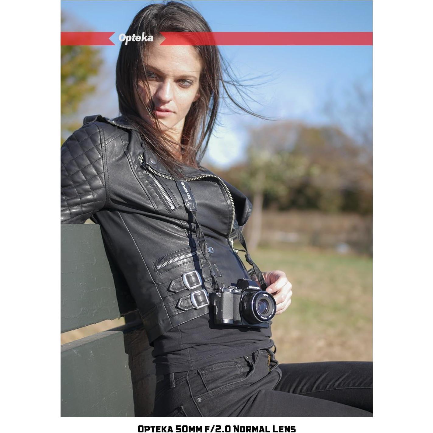 Lente Opteka 50mm f/2.0 Manual para Olympus M43 - Bokeh Hermoso