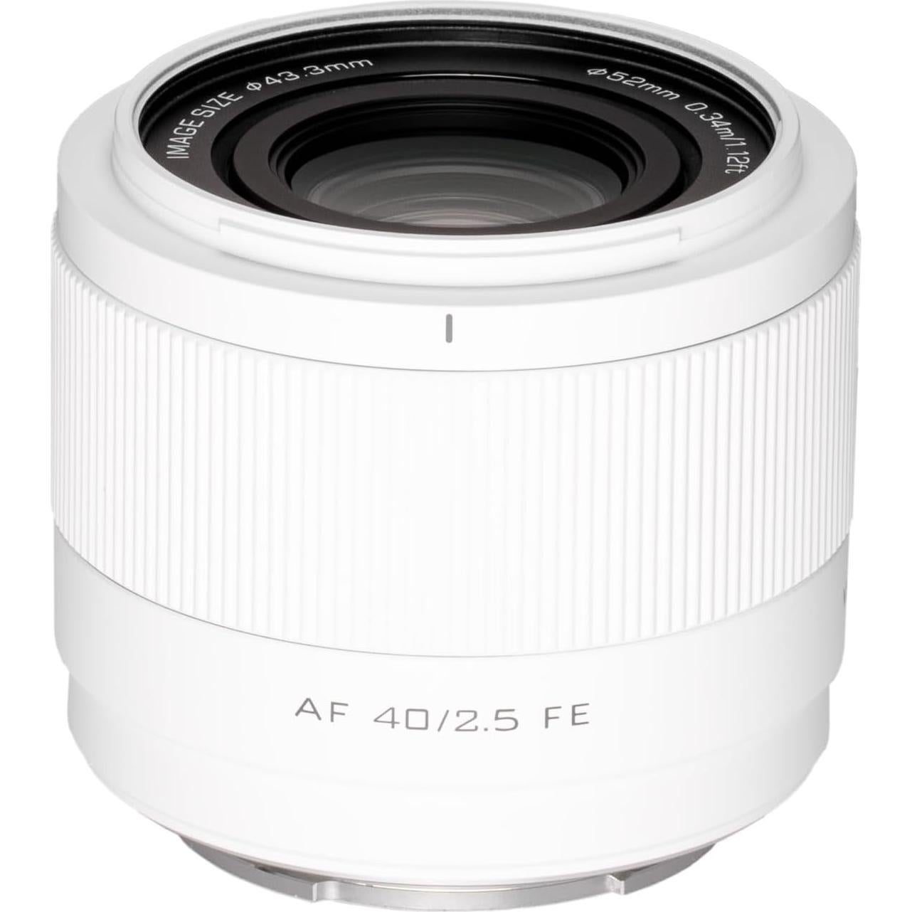 Lente VILTROX AF 40mm f2.5 para cámaras Sony E Mount