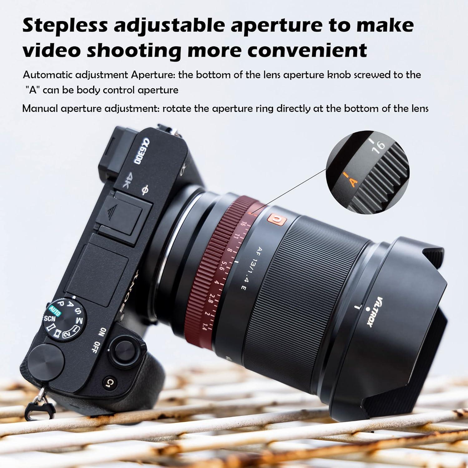 Lente VILTROX 13mm F1.4 APS-C para cámaras Fuji X